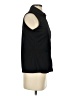 J. McLaughlin Black Sleeveless Button-Down Shirt Size S - photo 4