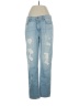 Paige 100% Cotton Hearts Blue Jeans Size 26 waist - photo 1