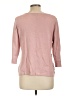 Roz & Ali Pink Pullover Sweater Size L - photo 2