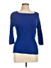 Casual Corner 100% Cotton Blue Pullover Sweater Size L - photo 1