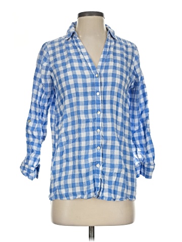Isaac Mizrahi New York 3/4 Sleeve Button-Down Shirt (view 1)