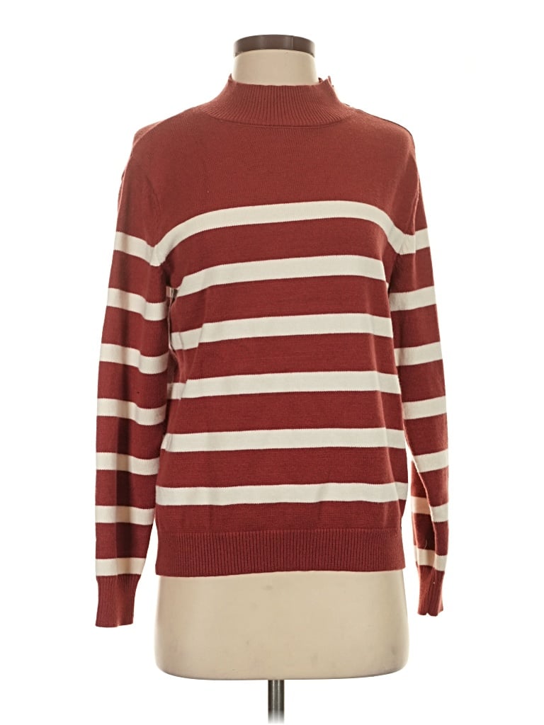 Pre-owned Kirundo Turtleneck Sweater In Burgundy