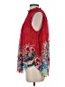 Deletta 100% Polyester Red Sleeveless Blouse Size S - photo 5
