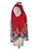Deletta 100% Polyester Red Sleeveless Blouse Size S - photo 4