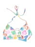 Cupshe Print White Swimsuit Top Size M - photo 1