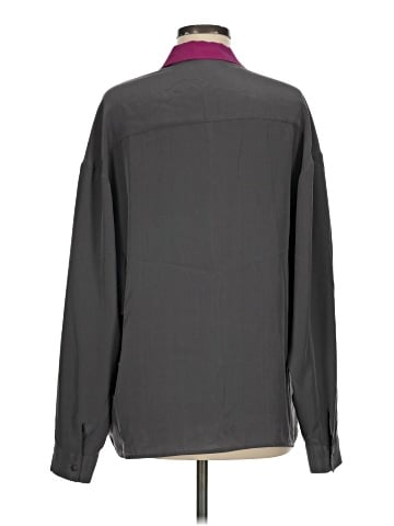 Twelfth Street by Cynthia Vincent Long Sleeve Silk Top (view 2)