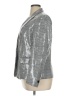 Anne Klein Metallic Silver Blazer Size 16 - photo 5