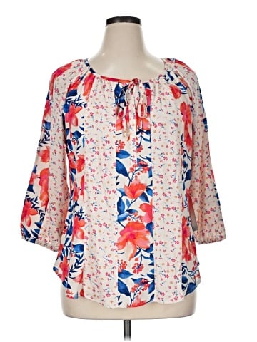 Figueroa & Flower 3/4 Sleeve T-Shirt (view 1)