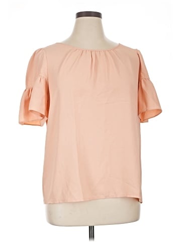 Ann Taylor Short Sleeve Blouse (view 1)
