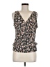 Allison Joy 100% Polyester Brown Sleeveless Blouse Size M - photo 1