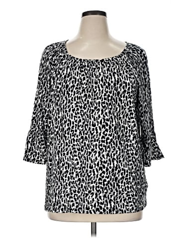 MICHAEL Michael Kors 3/4 Sleeve T-Shirt (view 1)