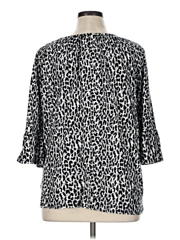 MICHAEL Michael Kors 3/4 Sleeve T-Shirt (view 2)