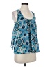 Meadow Rue 100% Polyester Blue Sleeveless Blouse Size XS - photo 4