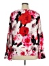 Cato 100% Polyester Pink 3/4 Sleeve Blouse Size XL - photo 2