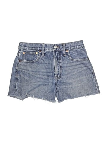 Madewell The Perfect Jean Short in Burnett Wash: TENCEL&trade; Lyocell Edition (view 1)