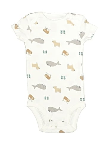 Child of Mine by Carter's Short Sleeve Onesie (view 1)