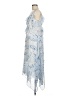 BCBGMAXAZRIA 100% Polyester Tie-dye Blue Cocktail Dress Size M - photo 5