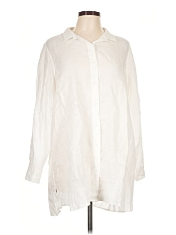 Garnet Hill Long Sleeve Blouse (view 1)