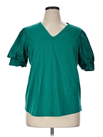 Chico's Short Sleeve Blouse (view 1)