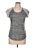 Reebok 100% Polyester Gray Active T-Shirt Size L - photo 1