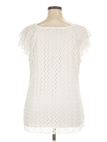Roz & Ali Short Sleeve Blouse (view 2)