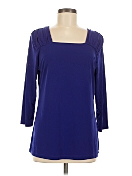 Susan Graver 3/4 Sleeve Top