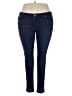 Levi's Solid Blue Jeans Size 18 - photo 1