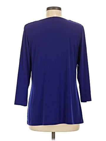 Susan Graver 3/4 Sleeve Top (view 2)