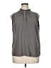 Calvin Klein Gray Sleeveless Blouse Size XL - photo 1