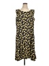 Perceptions Yellow Casual Dress Size 1X - photo 1