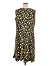 Perceptions Yellow Casual Dress Size 1X - photo 2