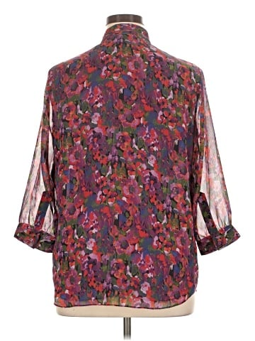 Coldwater Creek 3/4 Sleeve Blouse (view 2)