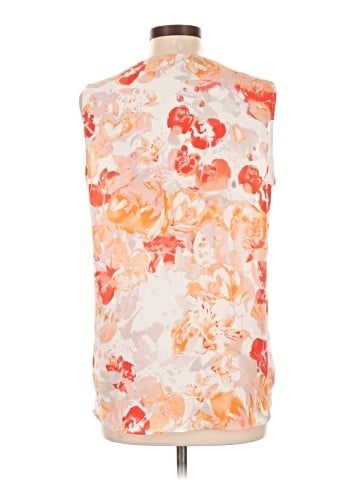 Rose + Olive Sleeveless Blouse (view 2)