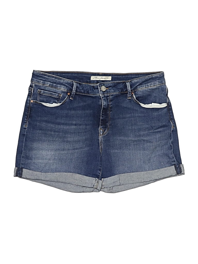 Pre-owned Mavi Jeans Denim Shorts In Blue