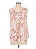 Rose + Olive 100% Polyester Pink Sleeveless Blouse Size L - photo 1