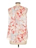 Rose + Olive 100% Polyester Pink Sleeveless Blouse Size L - photo 2