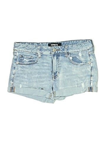 Express Denim Shorts (view 1)