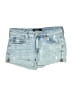 Express Blue Denim Shorts Size 6 - photo 1