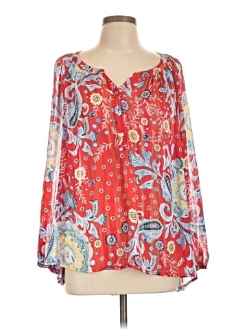 Style&Co Long Sleeve Blouse (view 1)