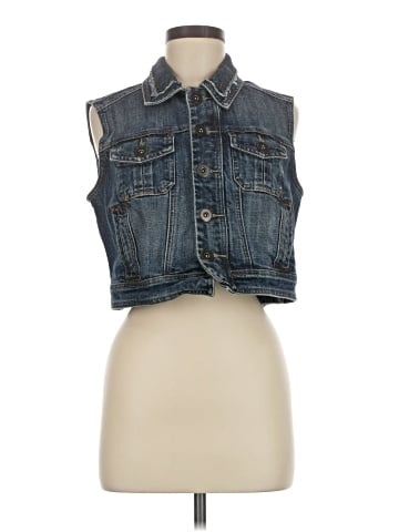 Cato Denim Vest (view 1)