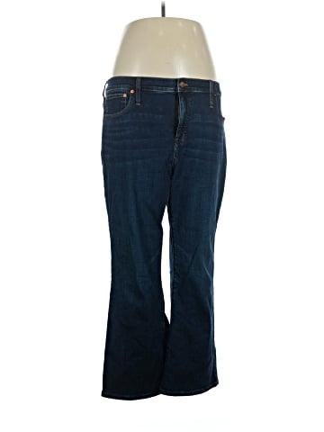 Madewell Kick Out Crop Jeans in Colleton Wash (view 1)