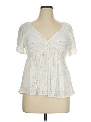 Angie Short Sleeve Blouse (view 1)