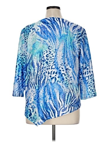 Alfred Dunner 3/4 Sleeve Blouse (view 2)