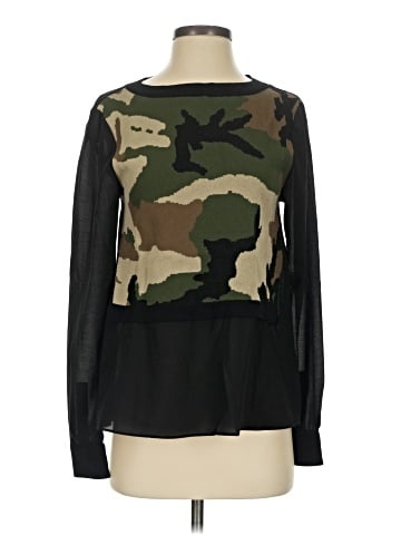 Nicole Miller Artelier Long Sleeve Top (view 1)