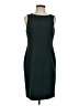 Kasper Solid Green Cocktail Dress Size 2 - photo 1