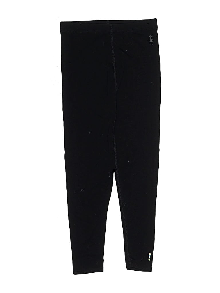 Pre-owned Smartwool Kids'  Active Pants In Black