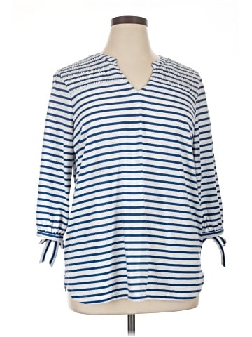 Jillian - Nicole 3/4 Sleeve Blouse (view 1)