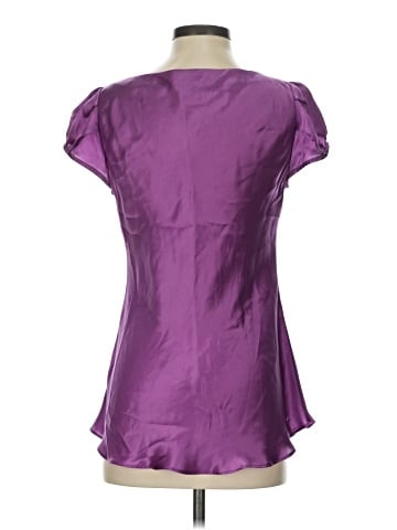 Banana Republic Short Sleeve Silk Top (view 2)