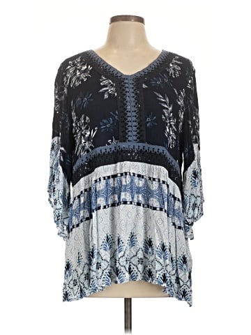 Style&Co 3/4 Sleeve Blouse (view 1)