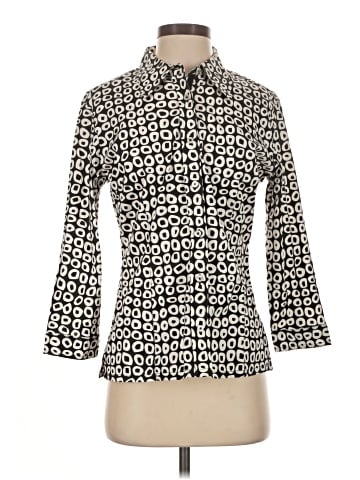 Tizzie 3/4 Sleeve Button-Down Shirt (view 1)